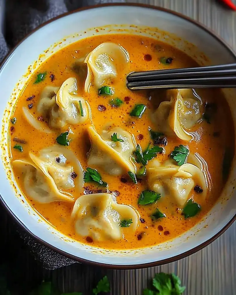 Soupe de Curry Coco avec Dumplings 2