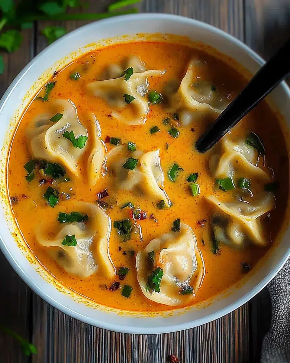 Soupe de Curry Coco avec Dumplings : un délice réconfortant !