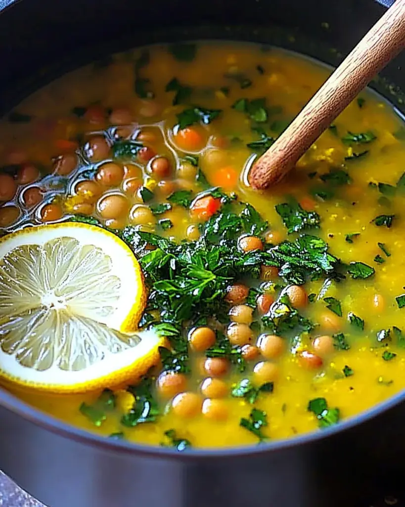 Soupe de Lentilles au Curcuma et Citron 3