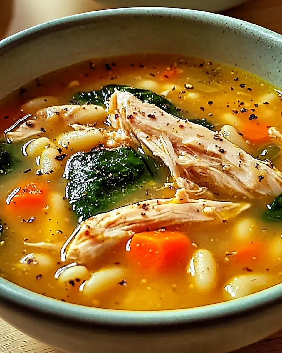 Soupe de Poulet Toscane : Un délice réconfortant à préparer !