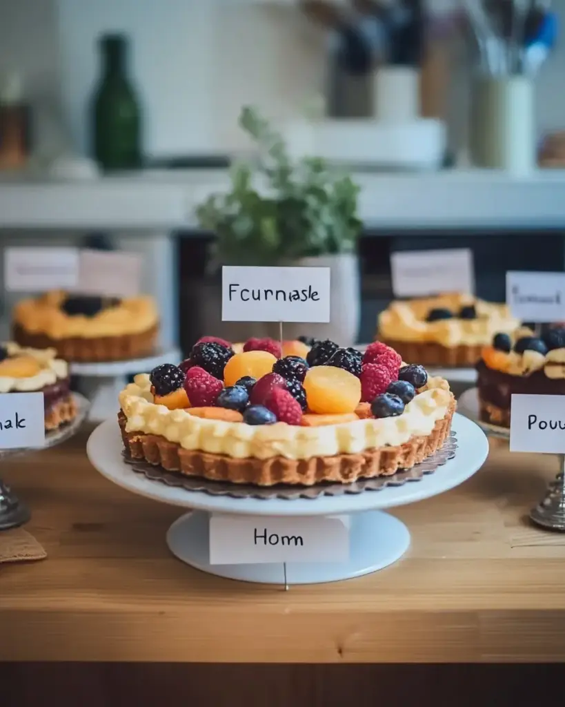 Tarte aux Fruits de Saison 1