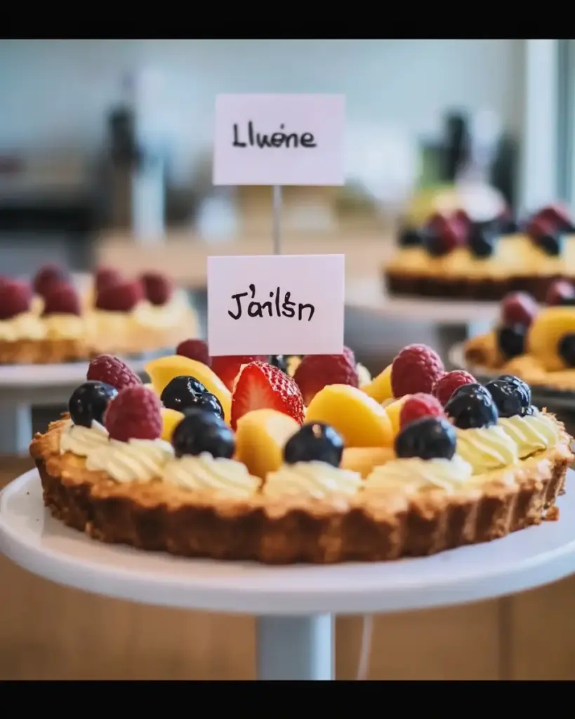 Tarte aux Fruits de Saison 2