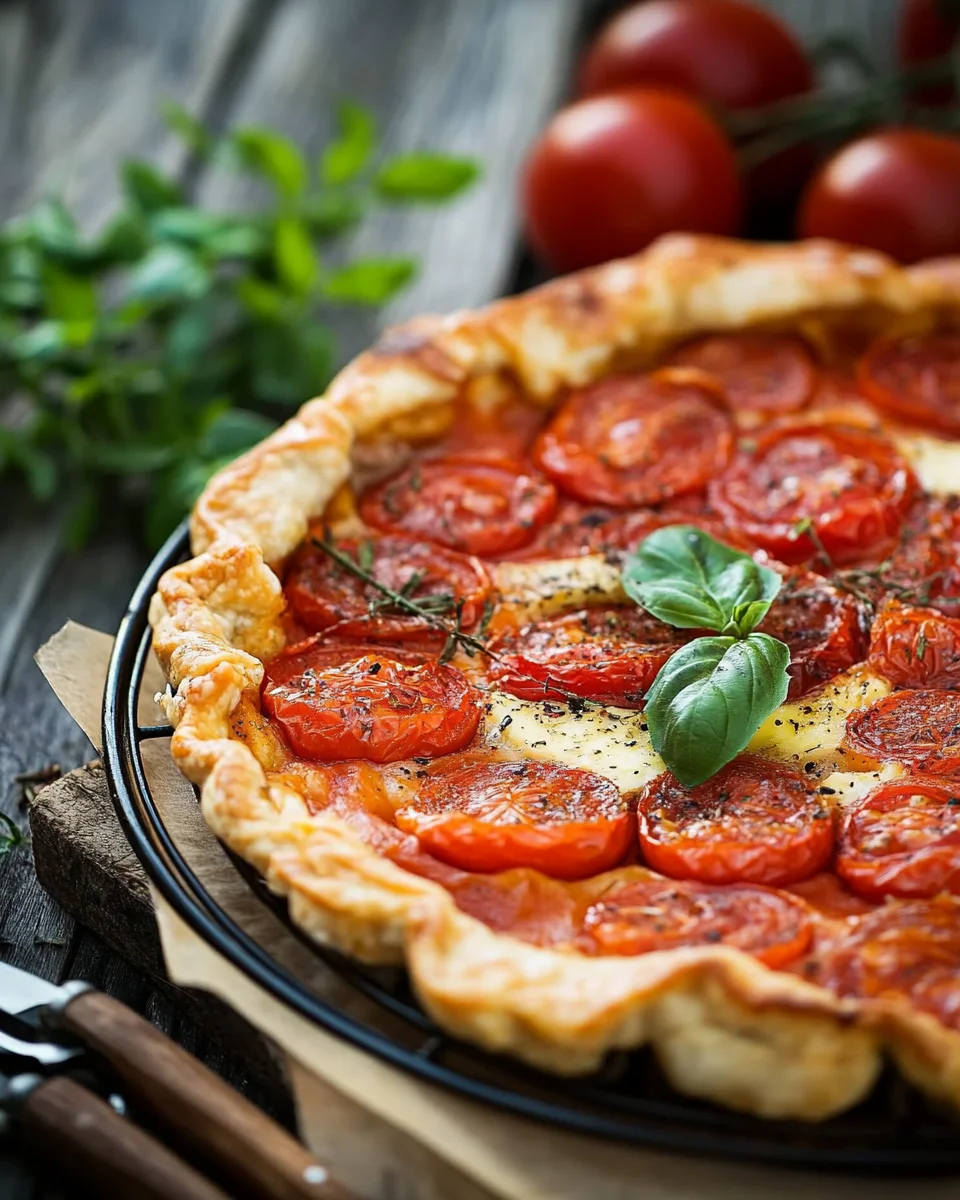 Tarte aux Tomates et Fromage de Chèvre : un délice à découvrir !