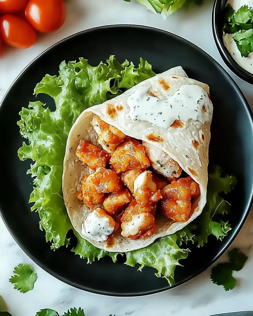 Wrap Croustillant au Poulet et Ranch 2