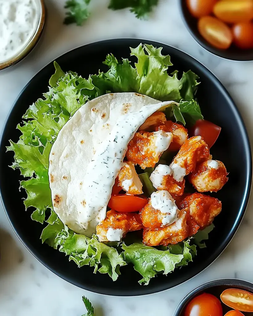Wrap Croustillant au Poulet et Ranch 3