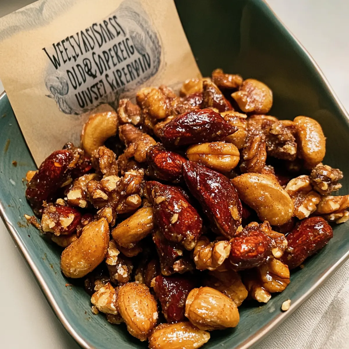 Noix rôties au dragon des Weasley : un snack épicé