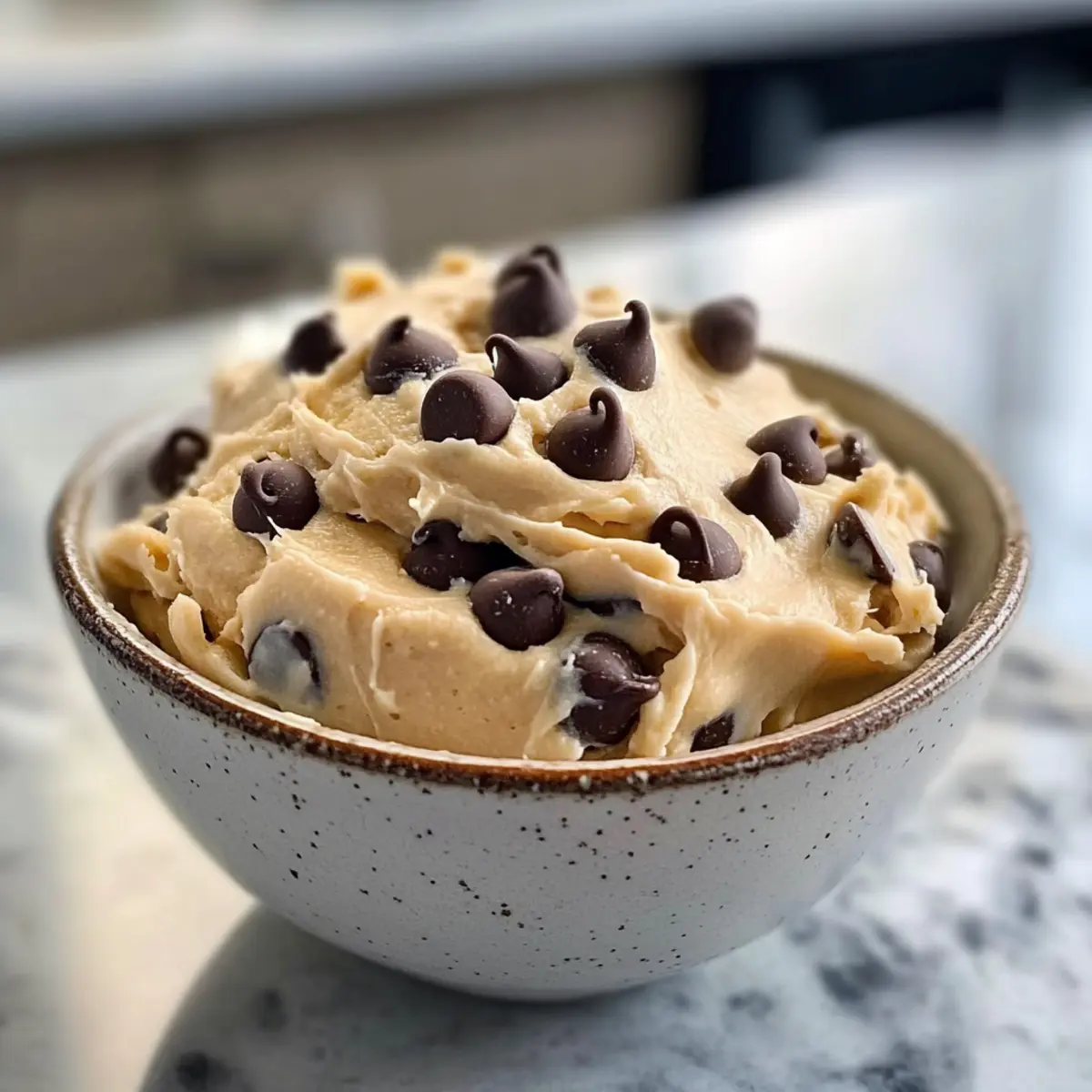 Pâte à cookies au yaourt grec délicieuse et saine