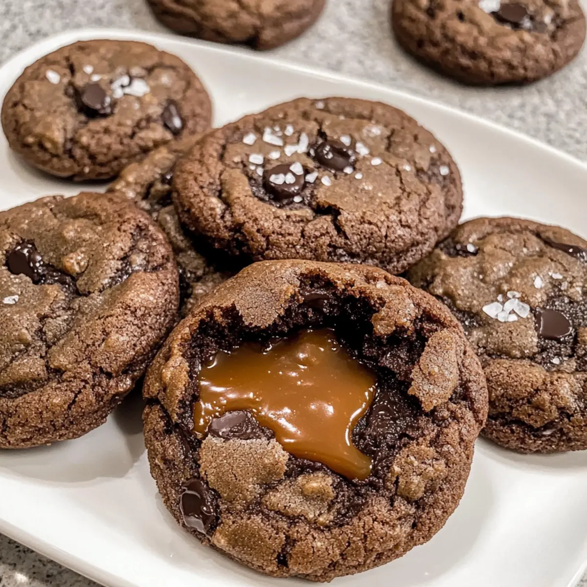 Biscuits au caramel chocolat : douceur irrésistible