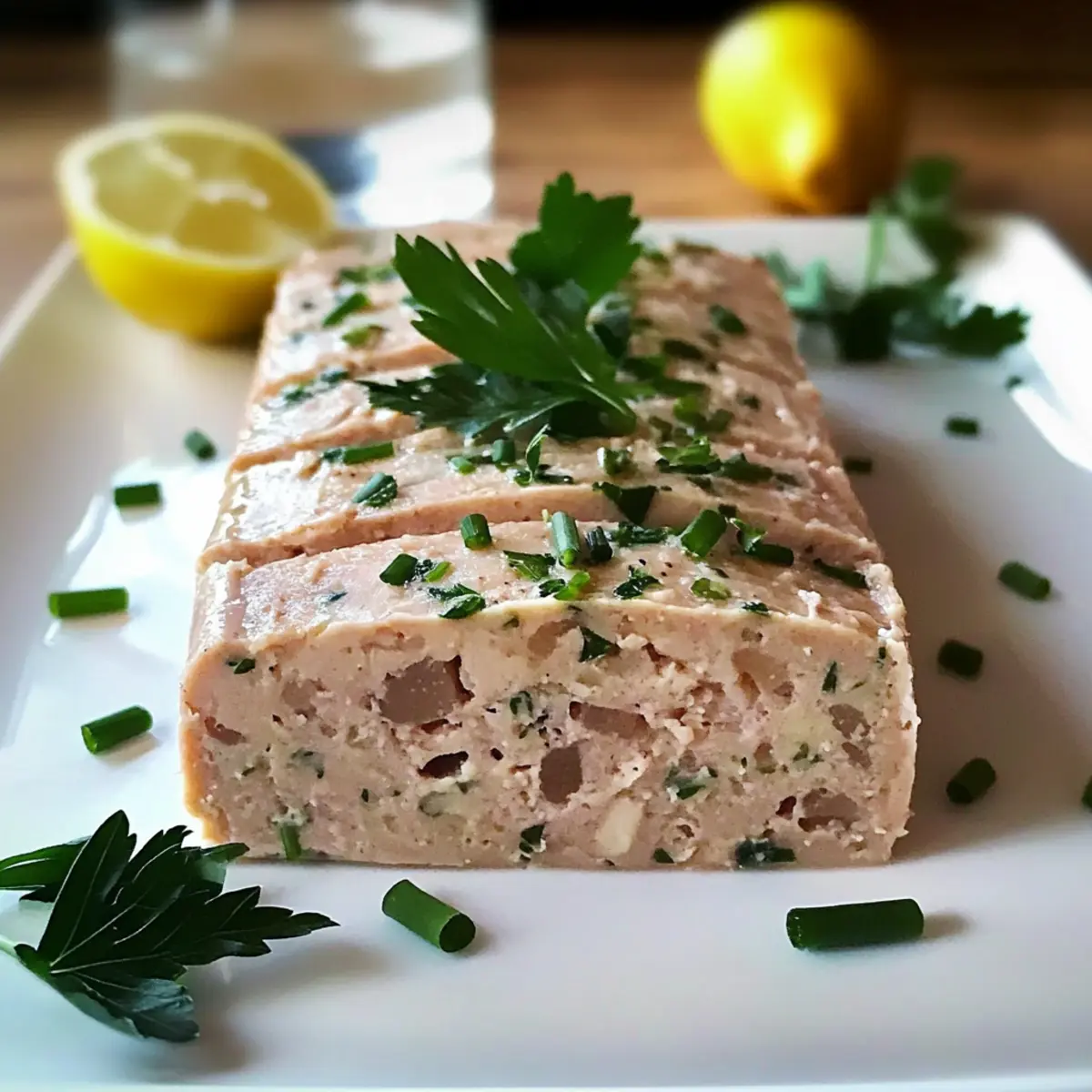 Terrine de Thon Méditerranéenne Savoureuse