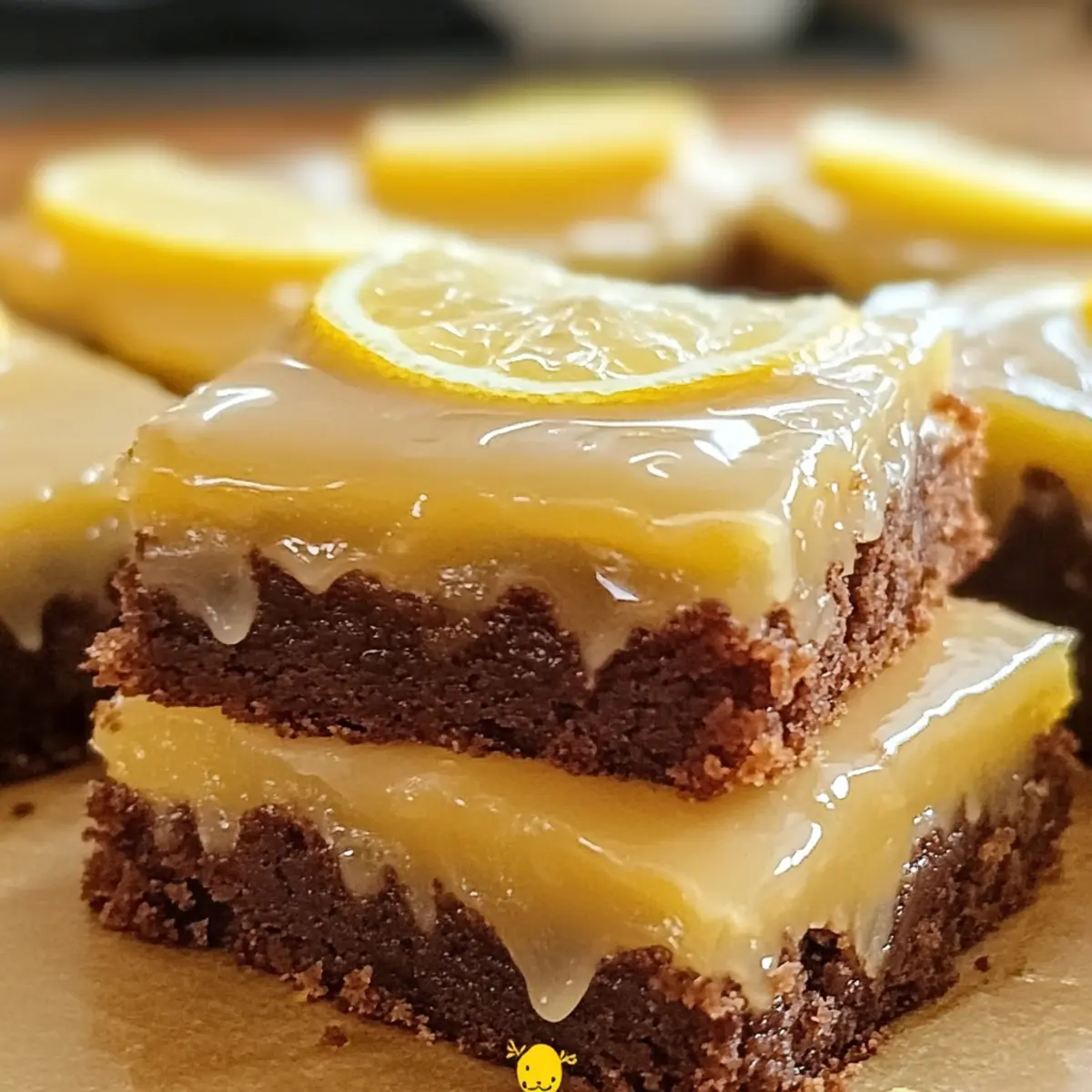 Brownies au citron irrésistiblement moelleux