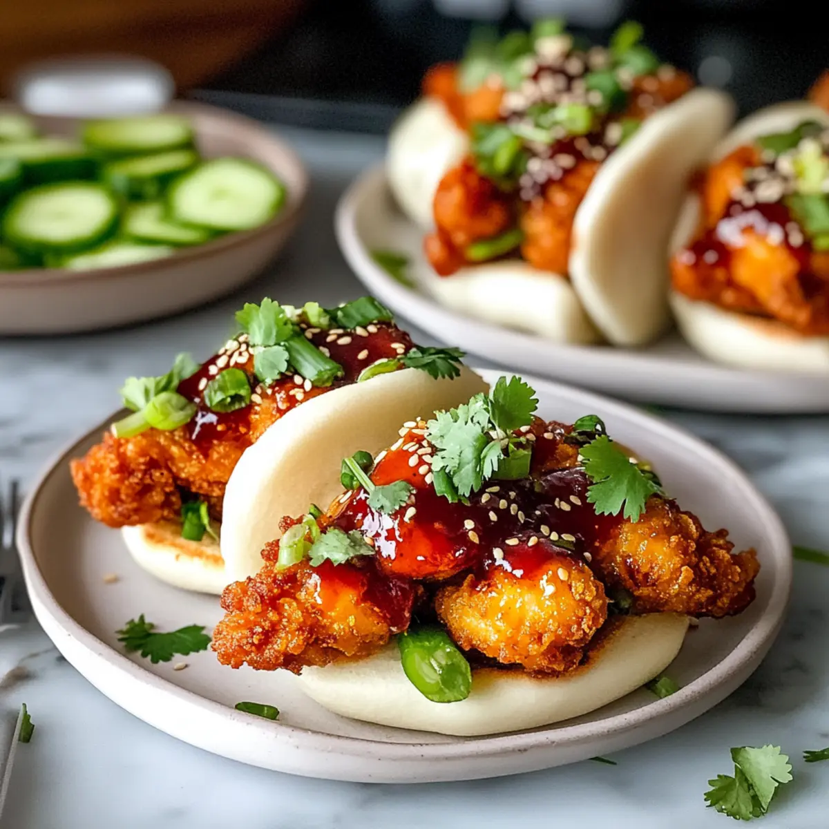 Poulet Bao Coréen aux Épices Irrésistibles