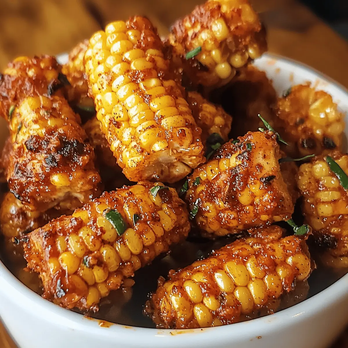 Maïs Cajun Wingstop : Snack Épicé et Facile
