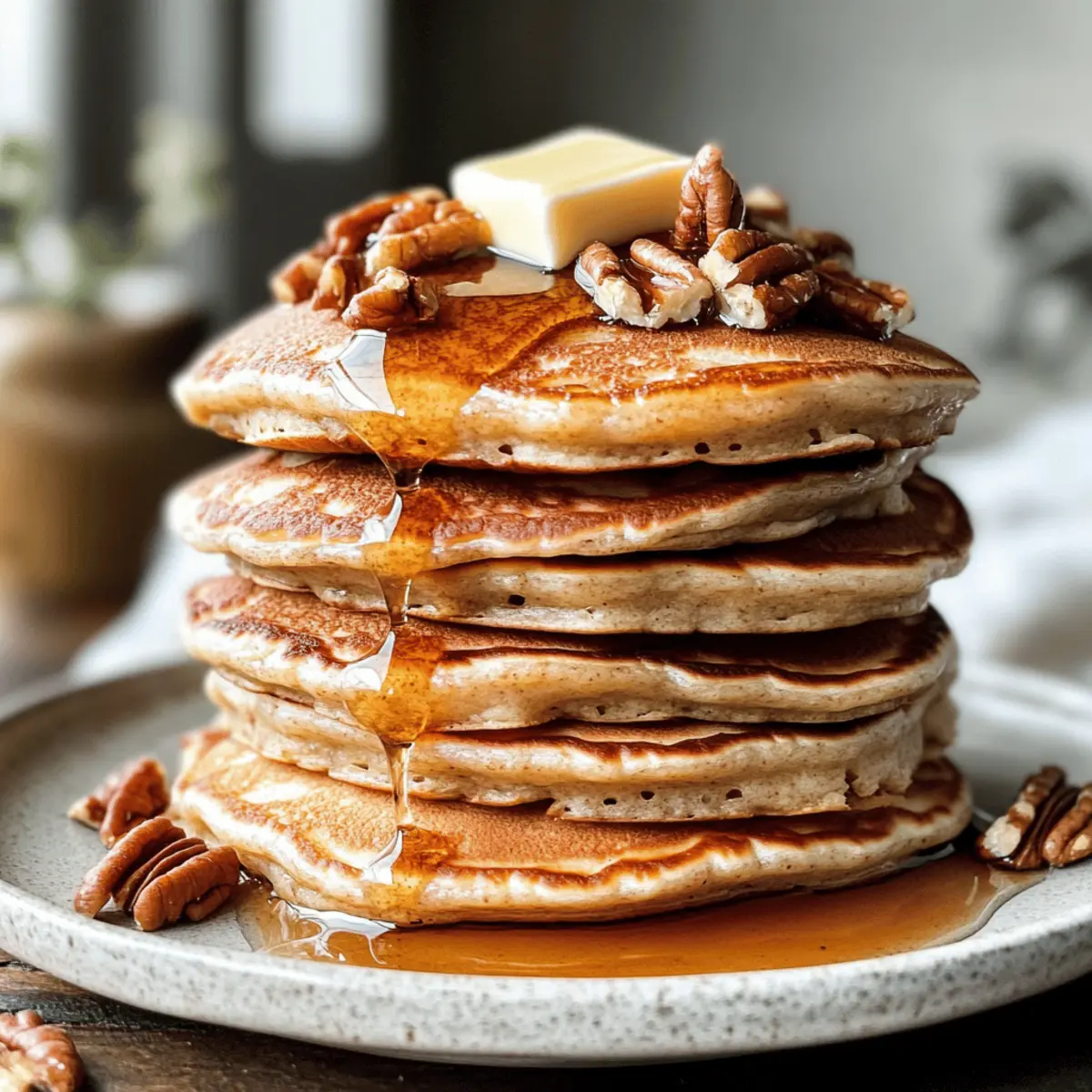 Pancakes moelleux aux pacanes irrésistibles