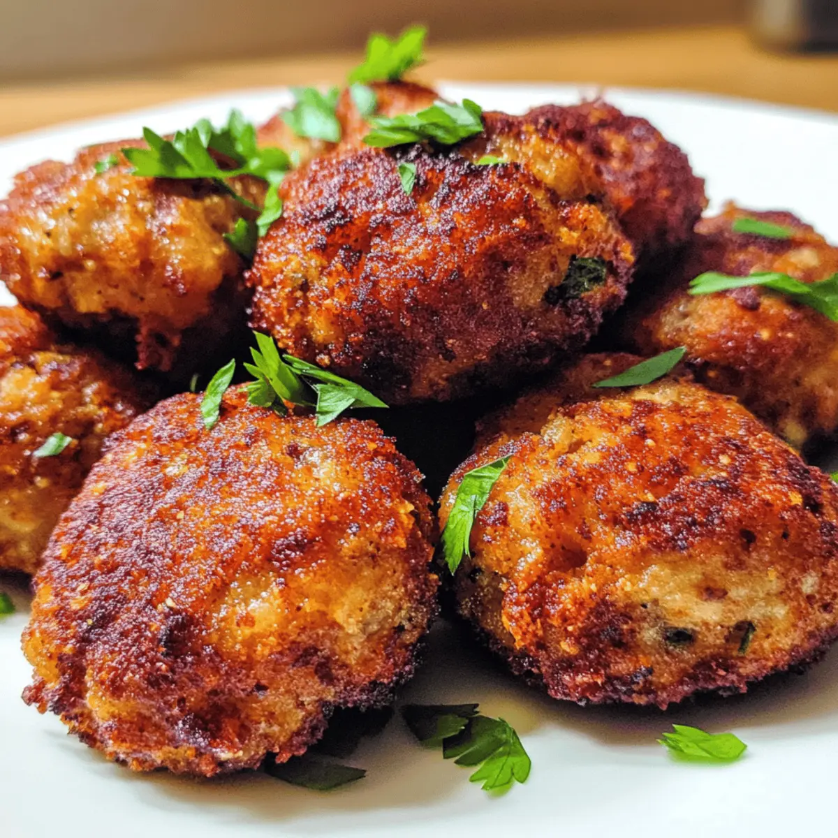 Boulettes de viande frites : Recette croustillante et savoureuse