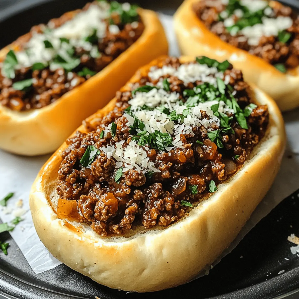 Pain à l'ail Sloppy Joes irrésistibles à la maison