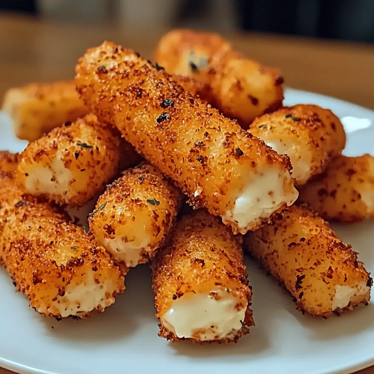 Délice Croquant : Bâtonnets de Mozzarella Saine