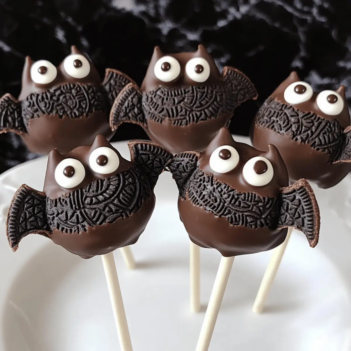Boule de gâteau OREO en bâtonnets pour Halloween