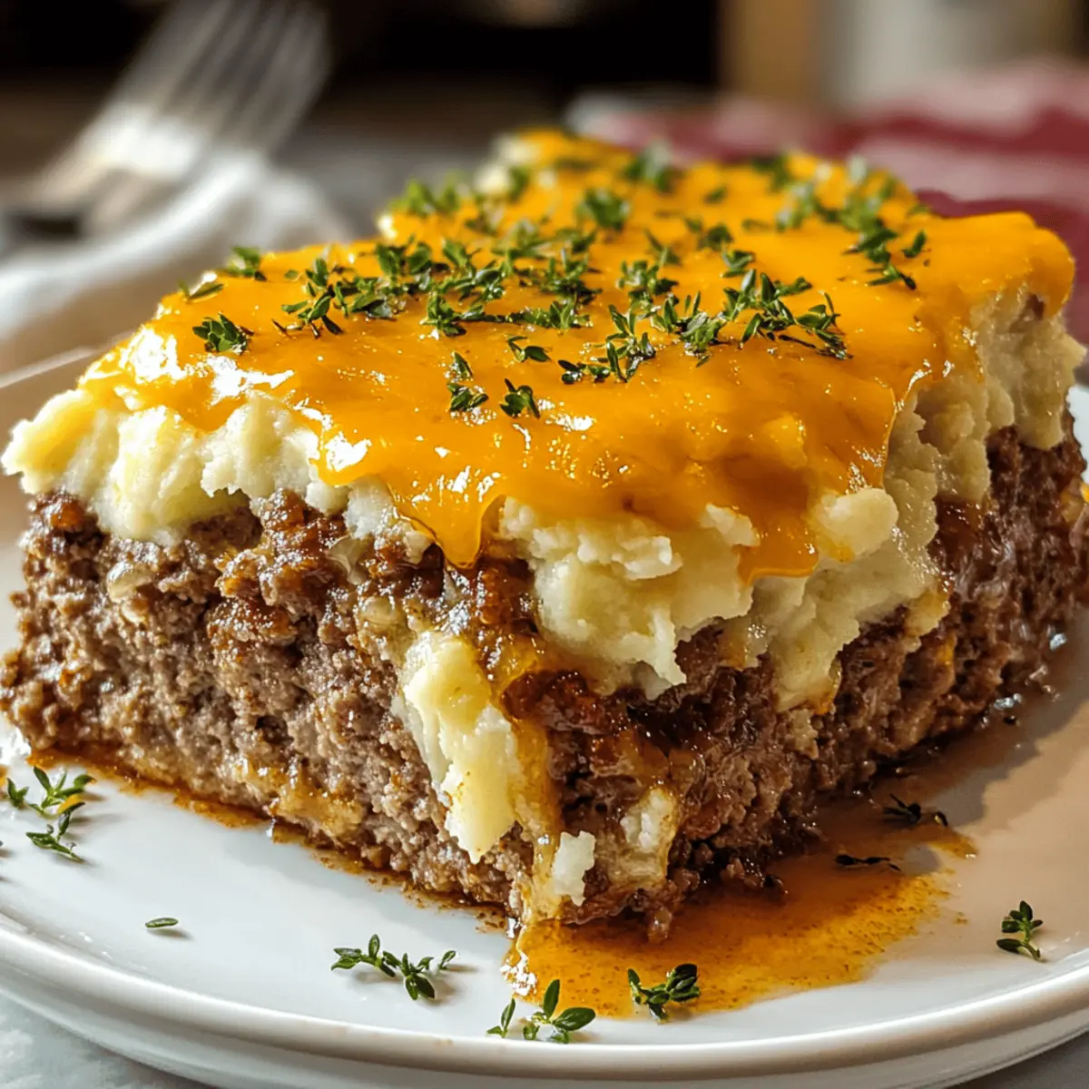 Hachis Parmentier avec Purée et Fromage Crémeux