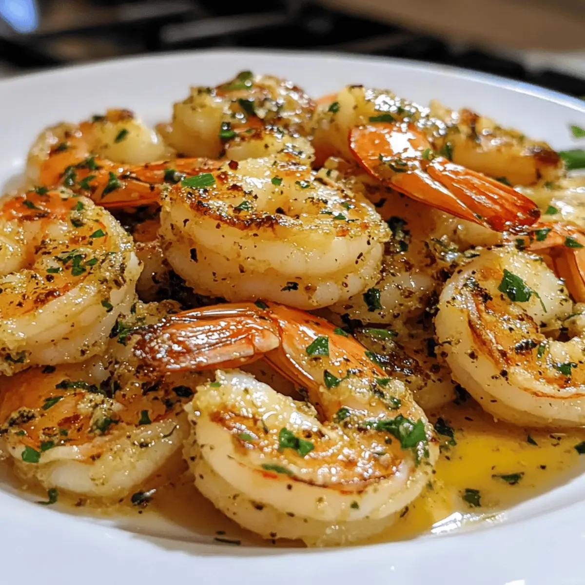 Crevettes à l'ail et au parmesan prêtes en 15 minutes