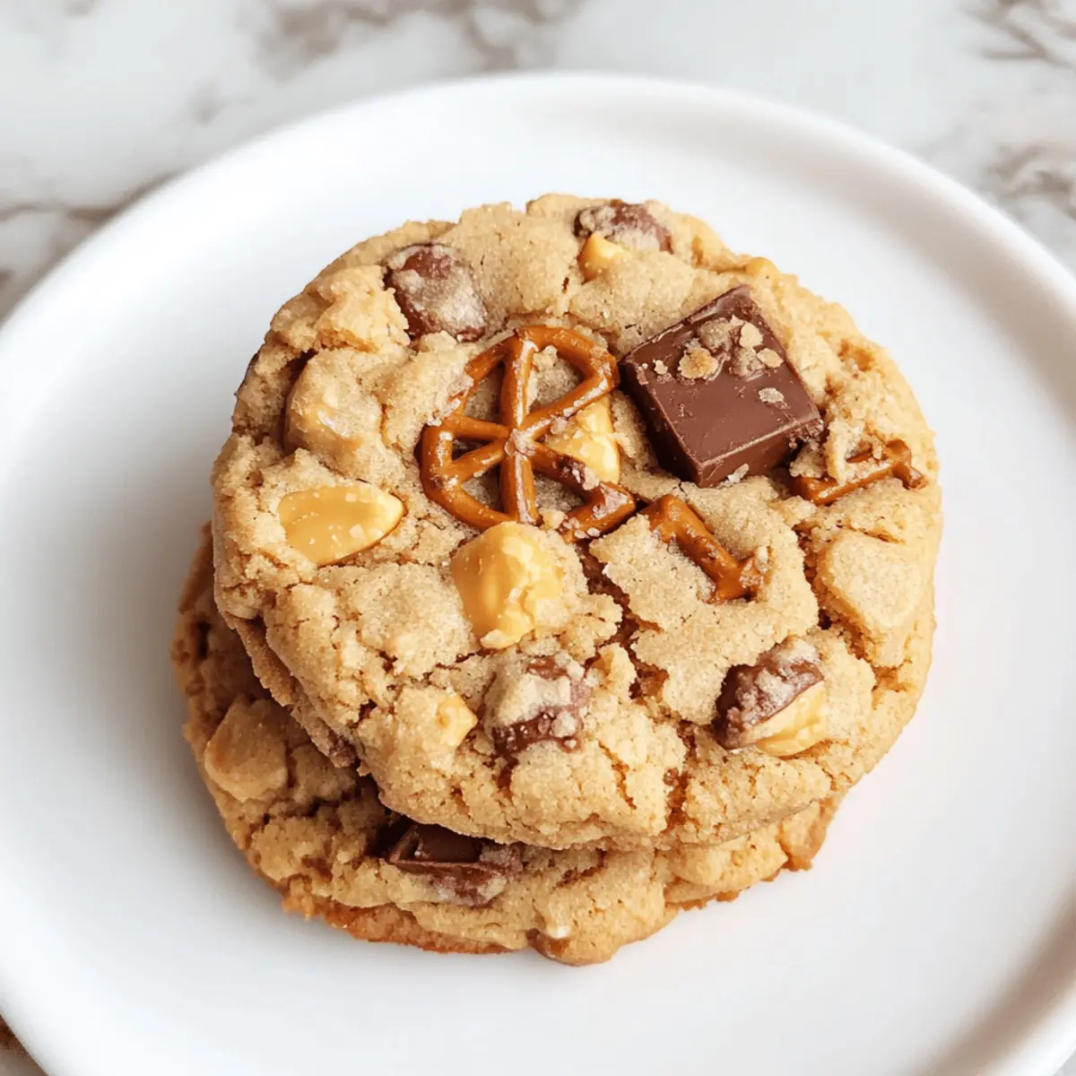 Biscuits Chunker au Beurre de Cacahuète Délicieux