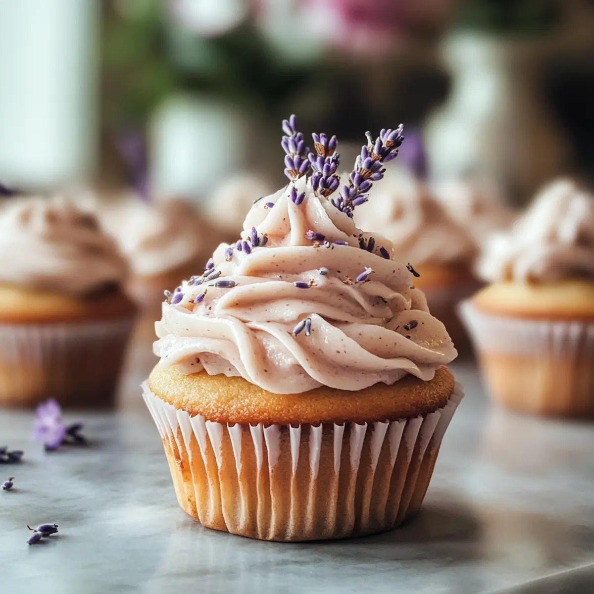 Cupcakes au miel de lavande irrésistibles à essayer