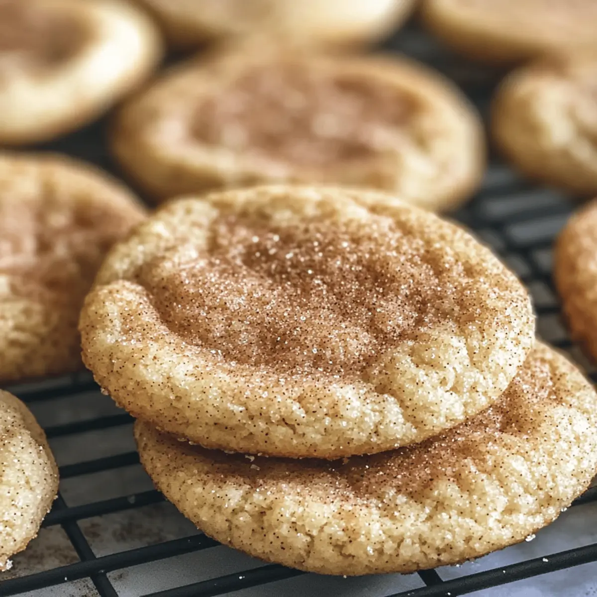 Biscuits Snickerdoodle Moelleux à tomber par terre
