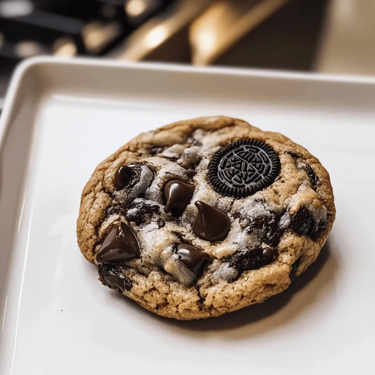 Biscuits Oreo aux pépites de chocolat moelleux