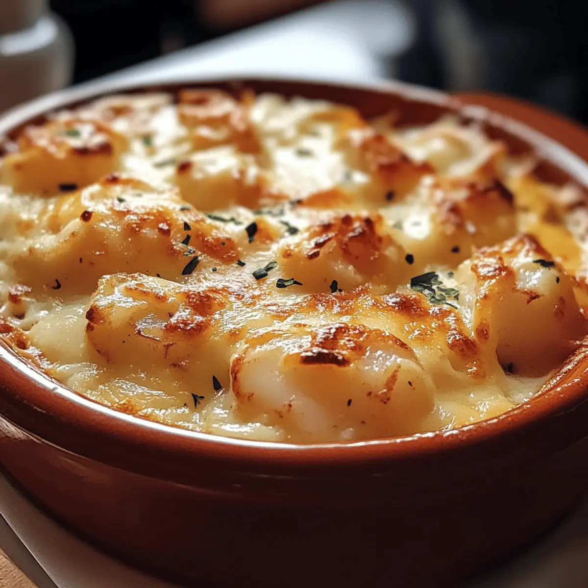 Gratin de fruits de mer : Délice crémeux à savourer