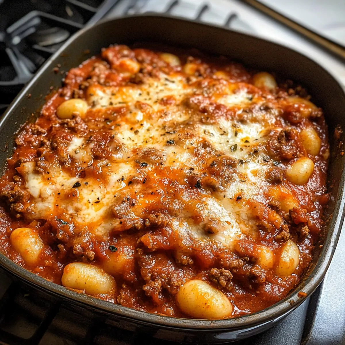 Lasagne de gnocchis à la poêle rapide et délicieuse