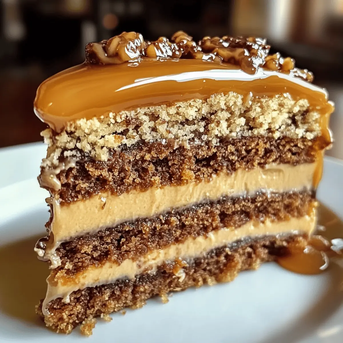 Gâteau Caramel Café Fondant : La Gourmandise Ultime