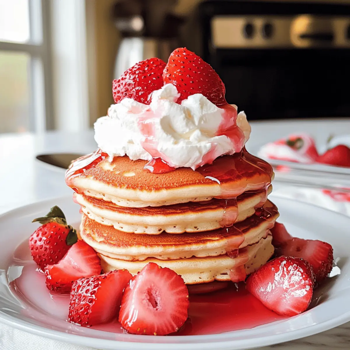 Crêpes aux fraises légères et délicieuses
