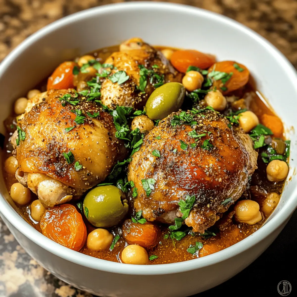 Ragoût de poulet marocain : une douceur épicée à partager