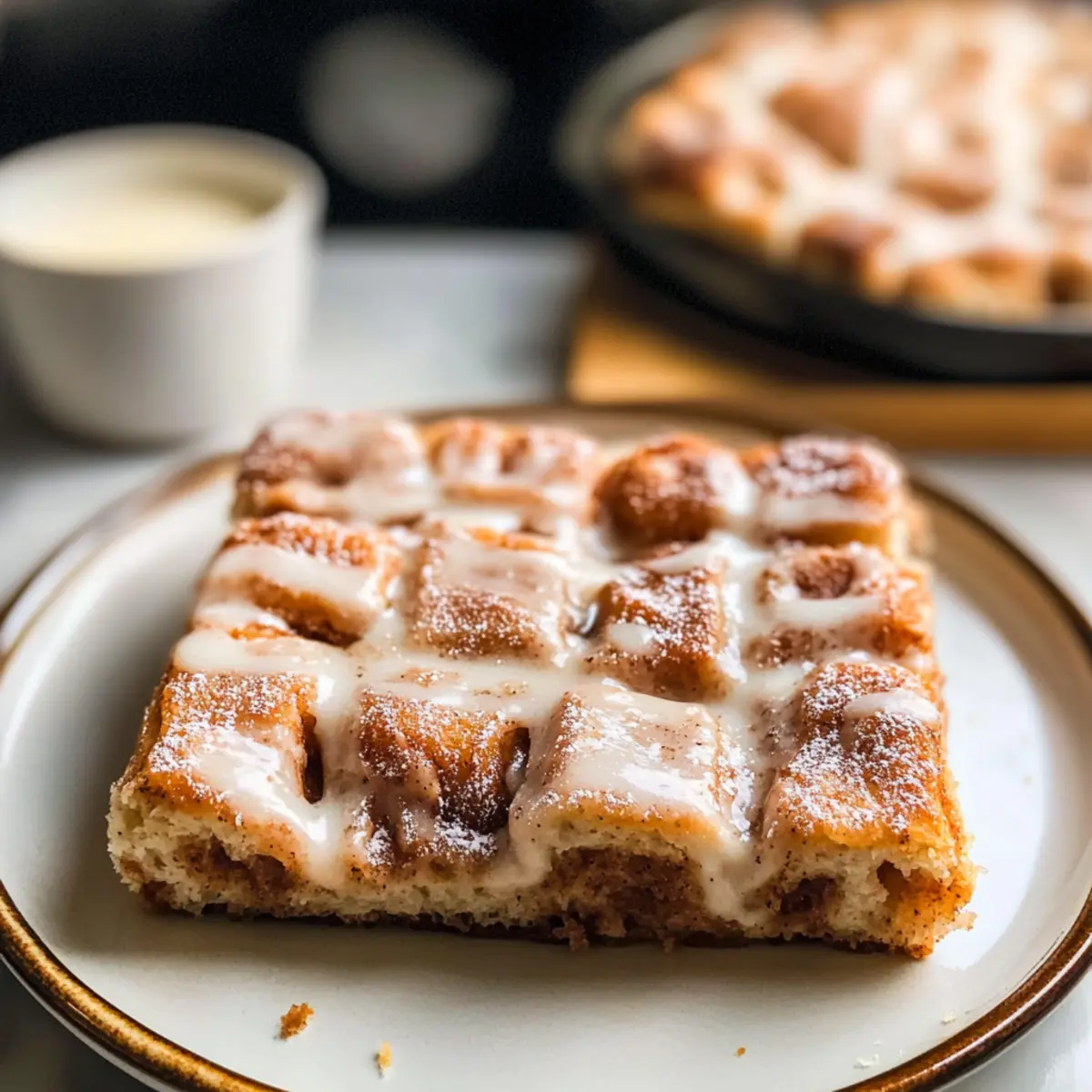 Focaccia à la cannelle irrésistible et moelleuse