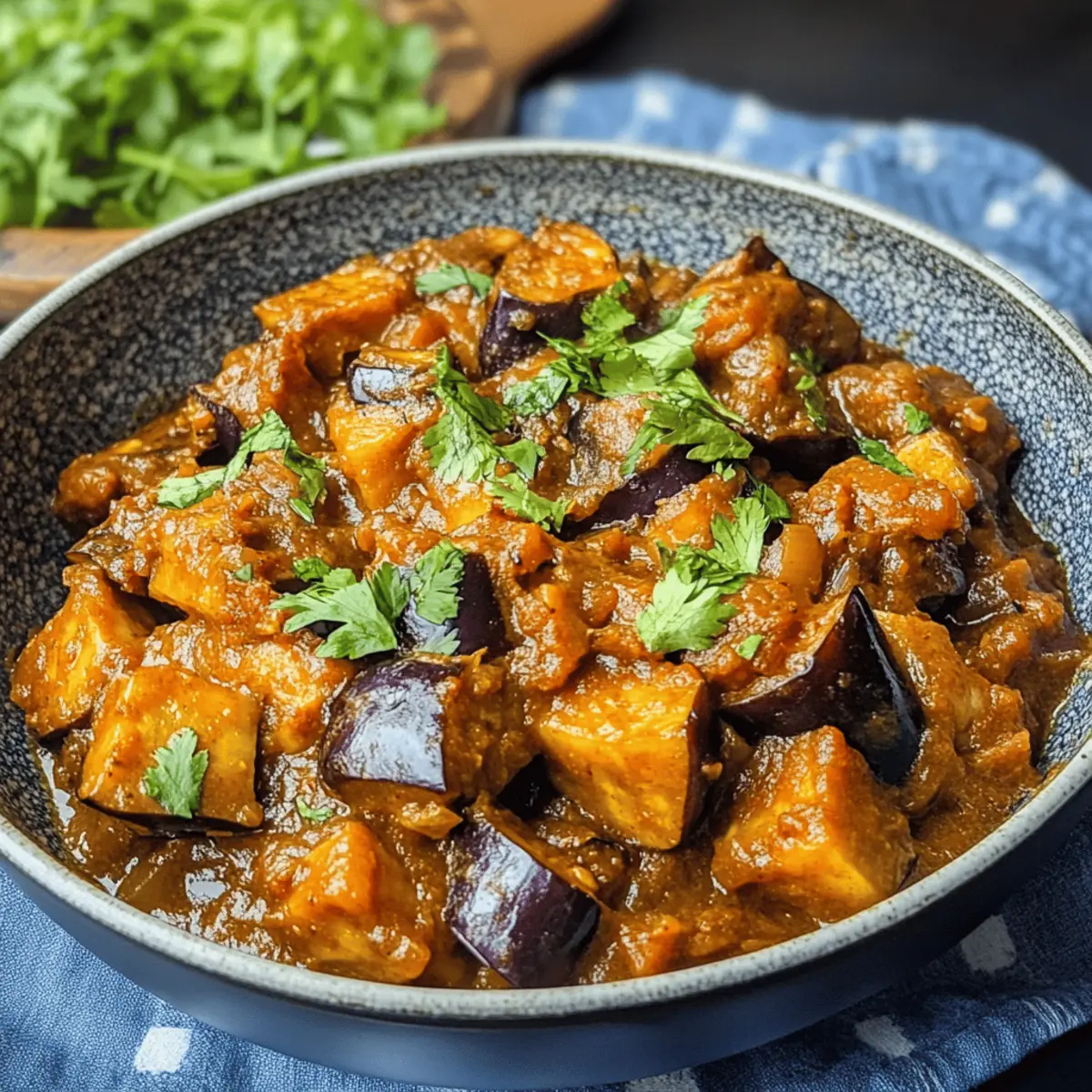 Aubergine Bhaji : Curry Végétal Savoureux et Simple