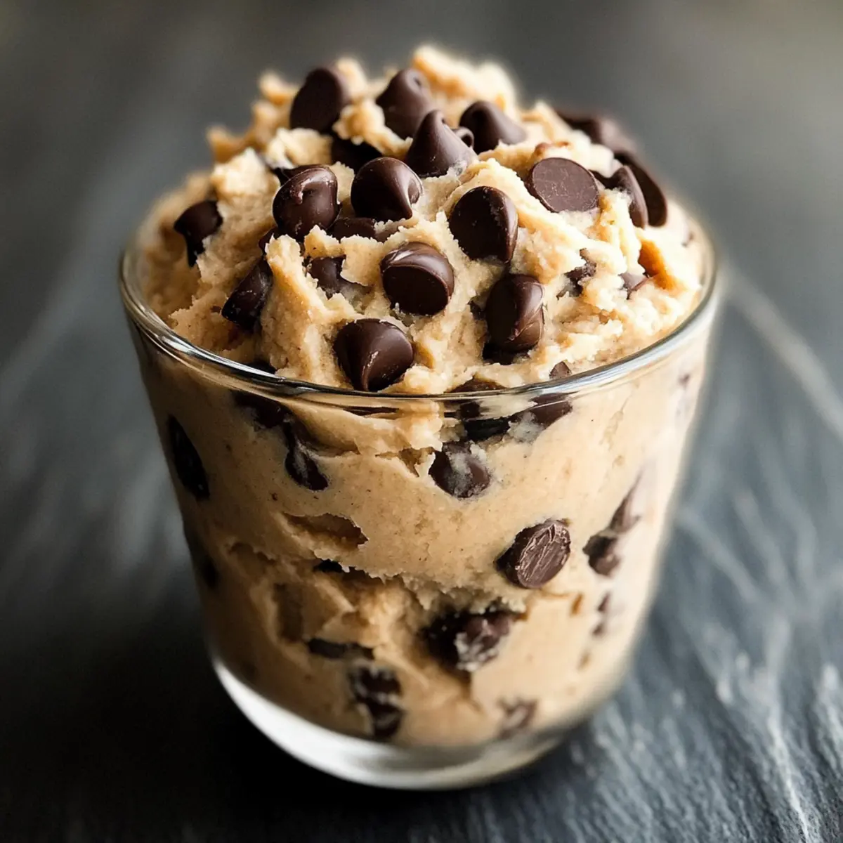 Pâte à cookie protéinée délicieuse et saine
