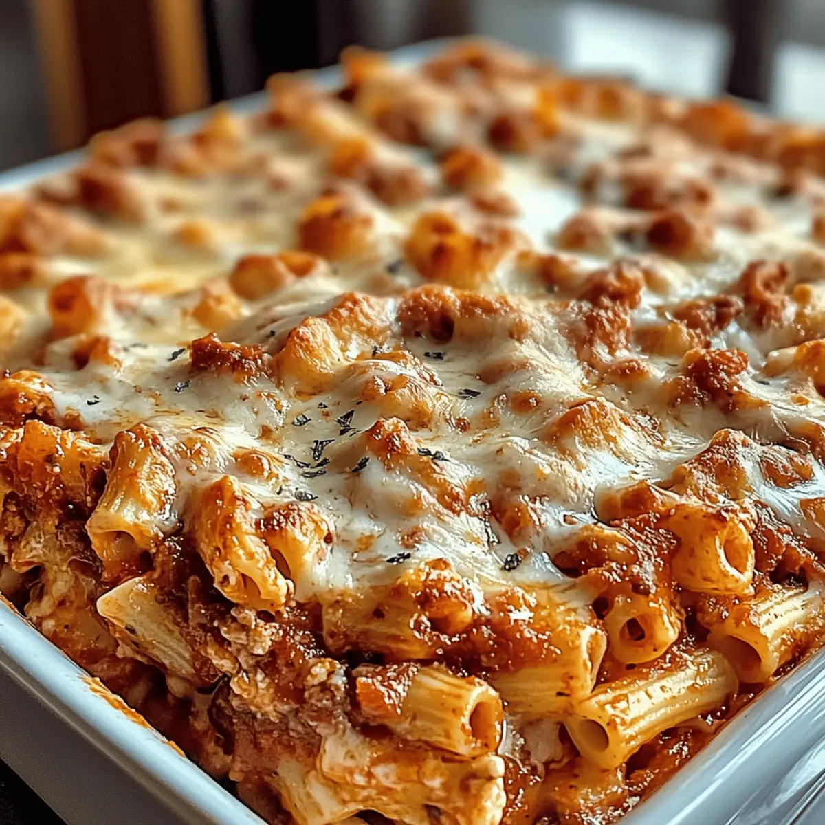 Ziti au four millionnaire, un plat réconfortant délicieux
