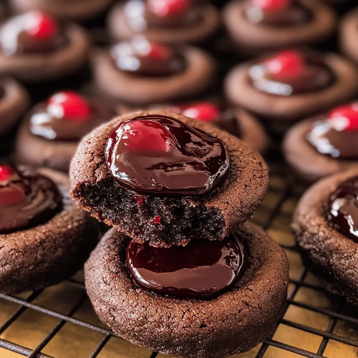 Biscuits au chocolat et aux cerises irrésistibles