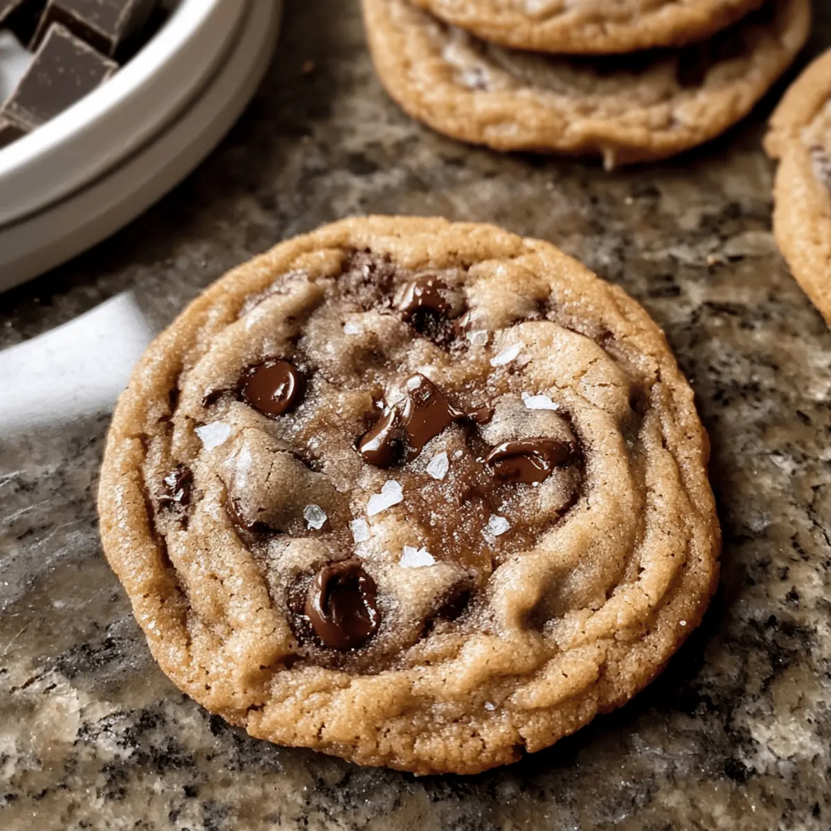 Biscuits au chocolat en morceaux et espresso irrésistibles