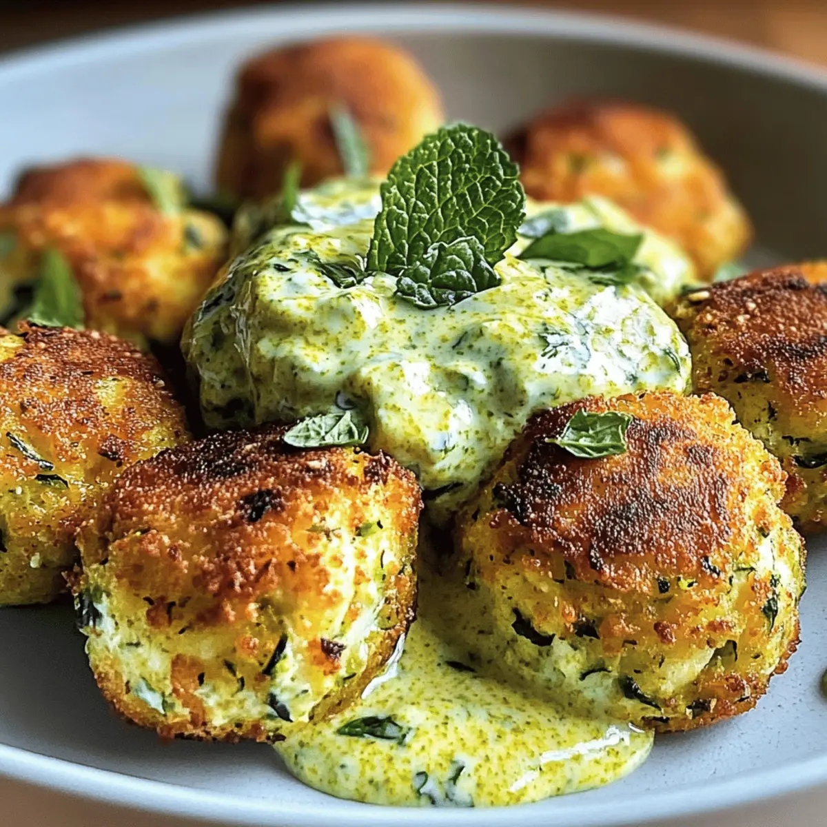 Boulettes de courgettes et feta irrésistibles à la menthe