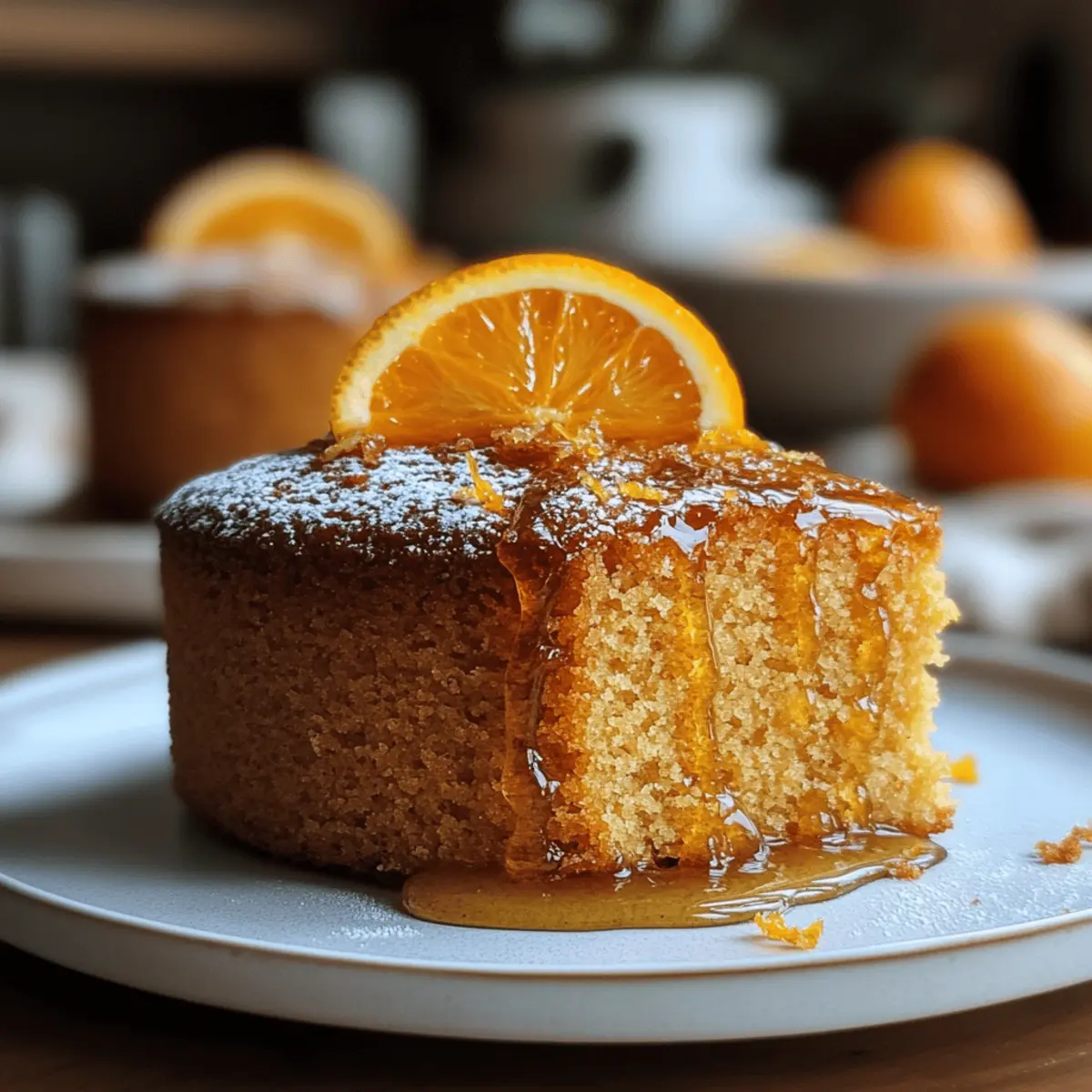 Gâteau au miel, gingembre et orange irrésistible