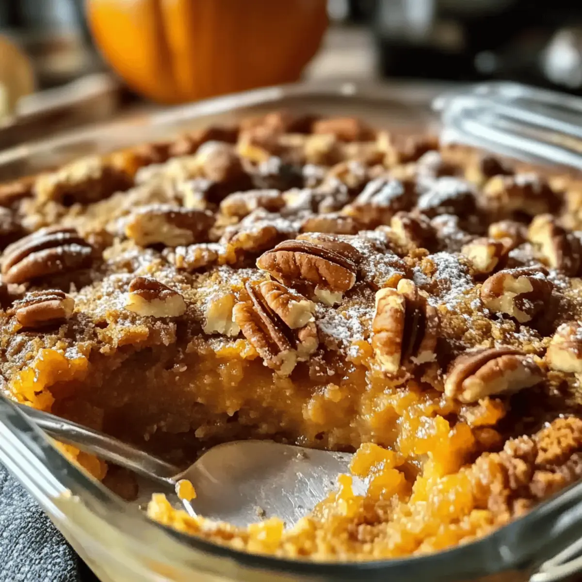 Pouding de citrouille aux pacanes et sirop d'érable délicieux