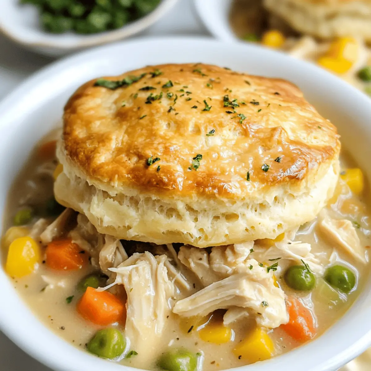 Tarte au poulet délicieuse et réconfortante
