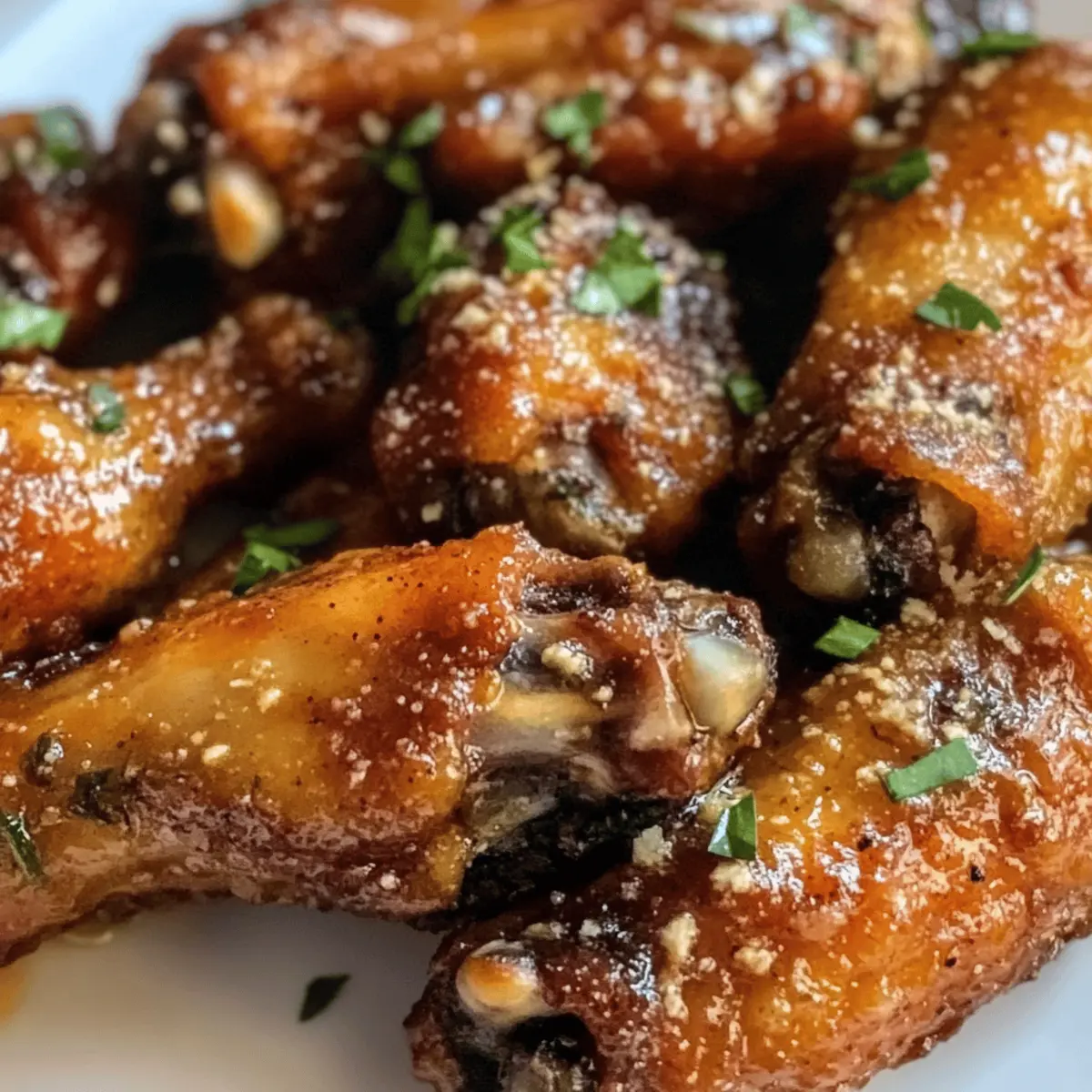 Ailes de poulet Cowboy beurre savoureuses et croustillantes