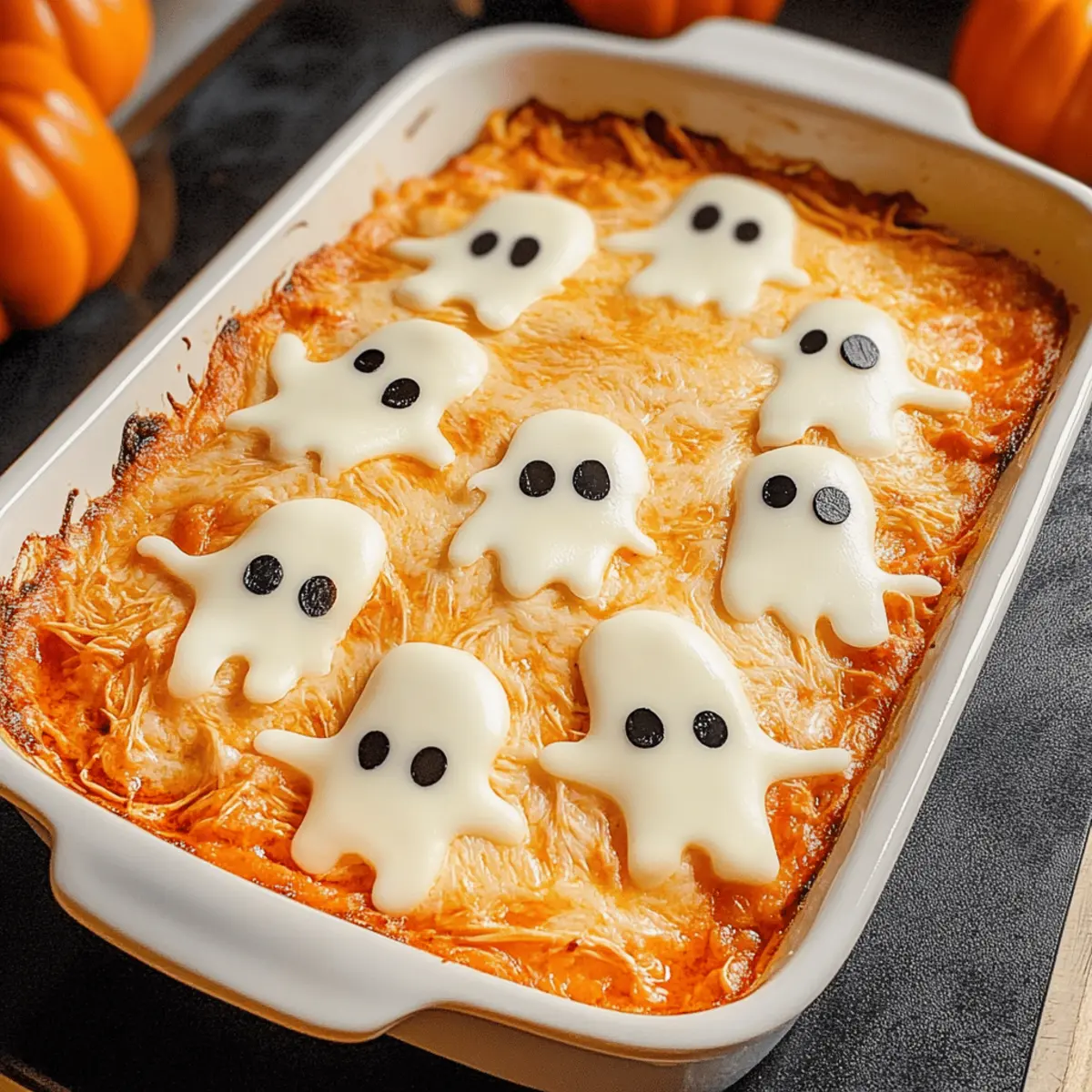 Trempette de poulet Buffalo d’Halloween à essayer absolument