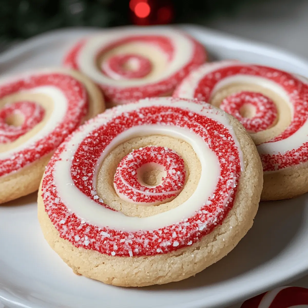 Biscuits en forme de canne en sucre festifs et gourmands