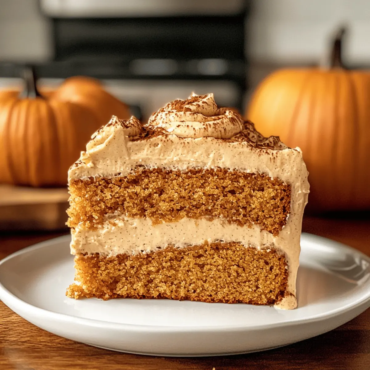 Gâteau au latte aux épices de citrouille irrésistible