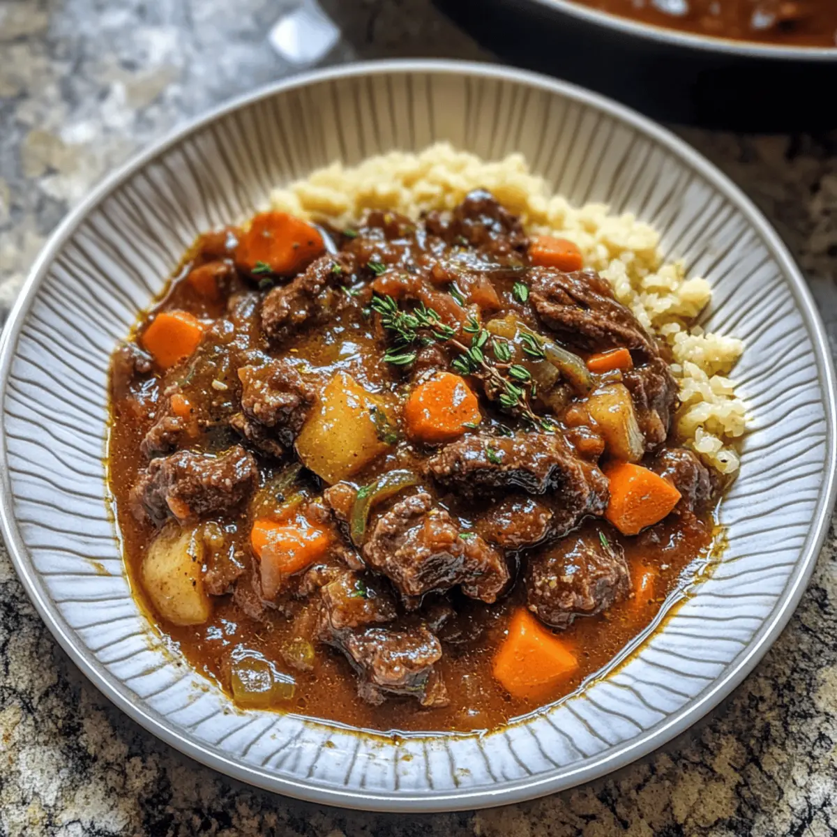 Boeuf mijoté : recette réconfortante italienne