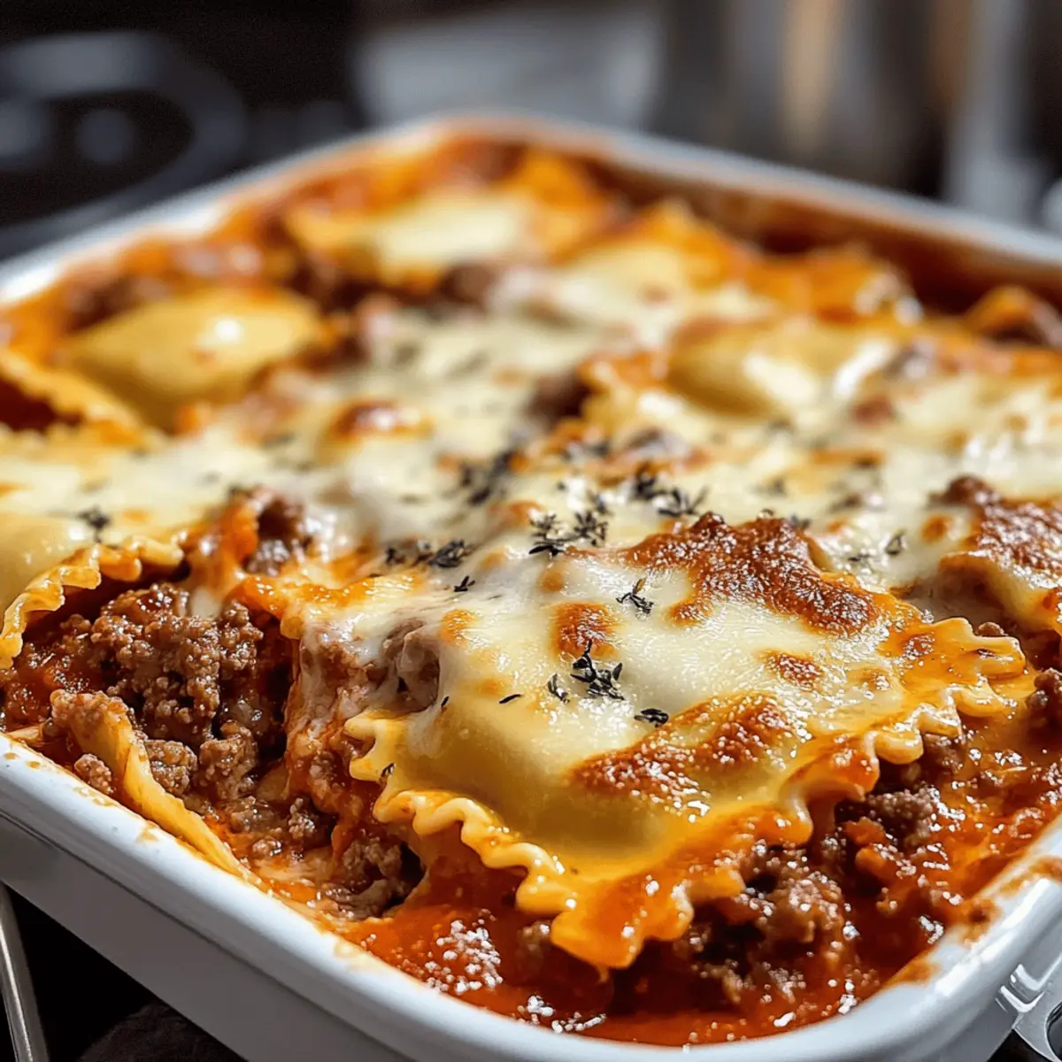 Casserole de Raviolis à un Million de Dollars Savoureuse