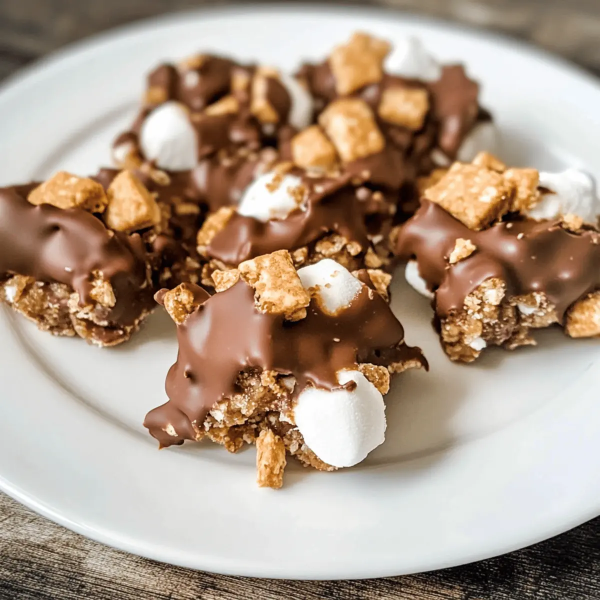 Clusters de S’mores Faciles à Préparer