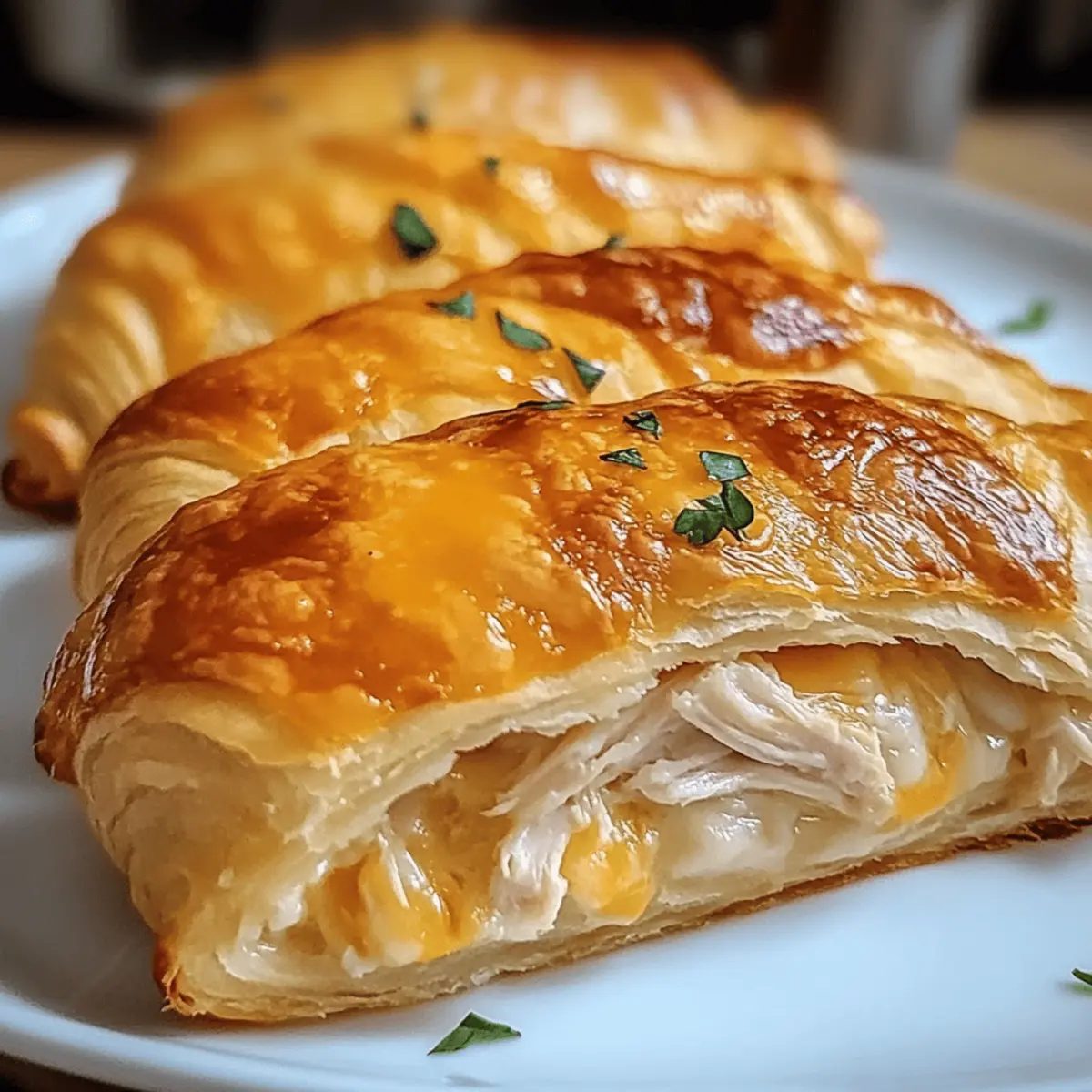 Rouleaux de croissant au poulet crémeux irrésistibles
